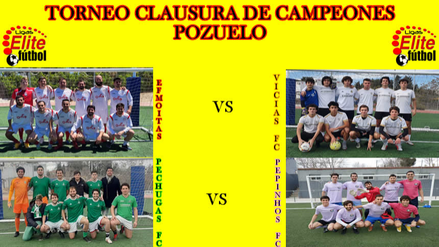 TORNEO CLAUSURA DE CAMPEONES POZUELO